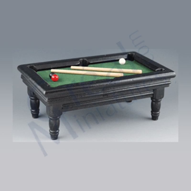 Billard brown walnut