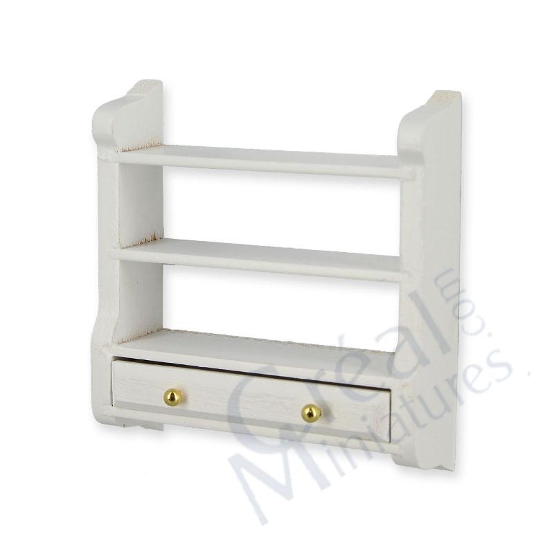 Wendregal m Schubladen weiss