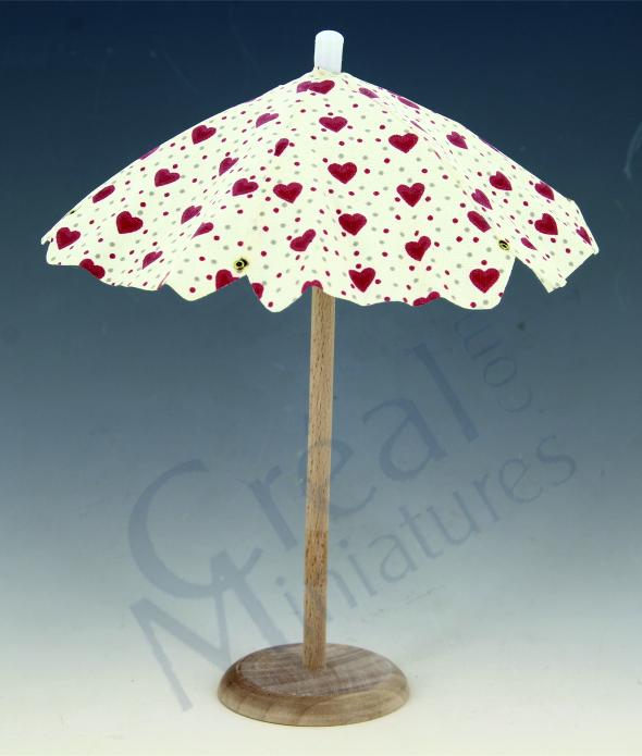 Parasol nature tissu beige