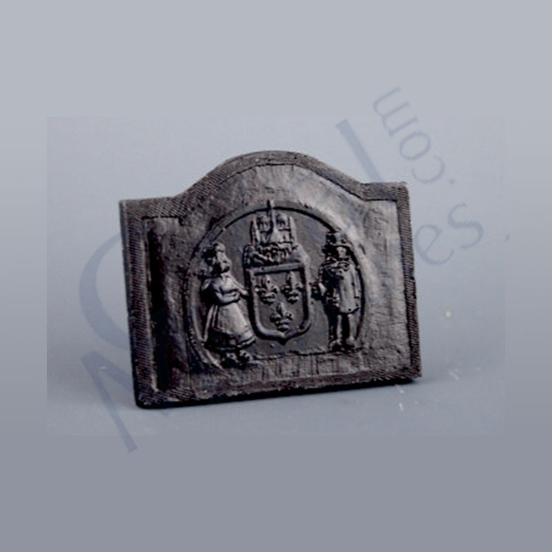 Fireplace plate Couple