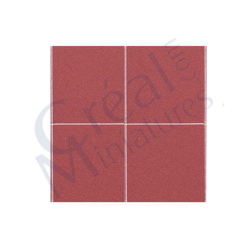 Bodenplatten  bordeaux PVC