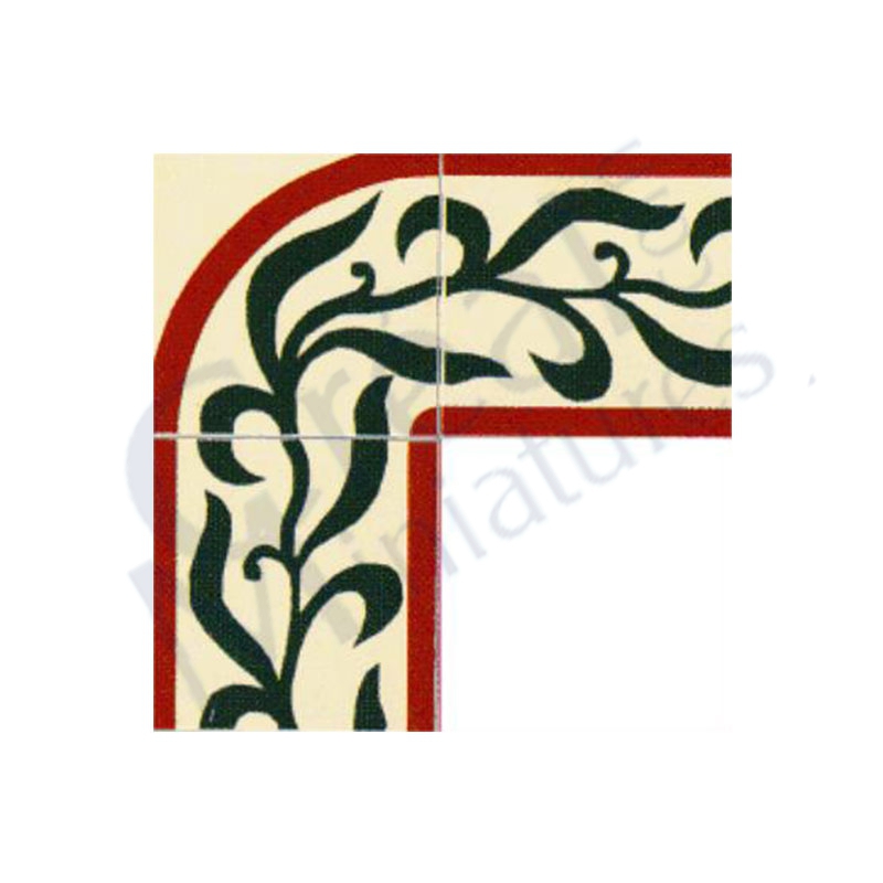 Borders for victorian floor tiles