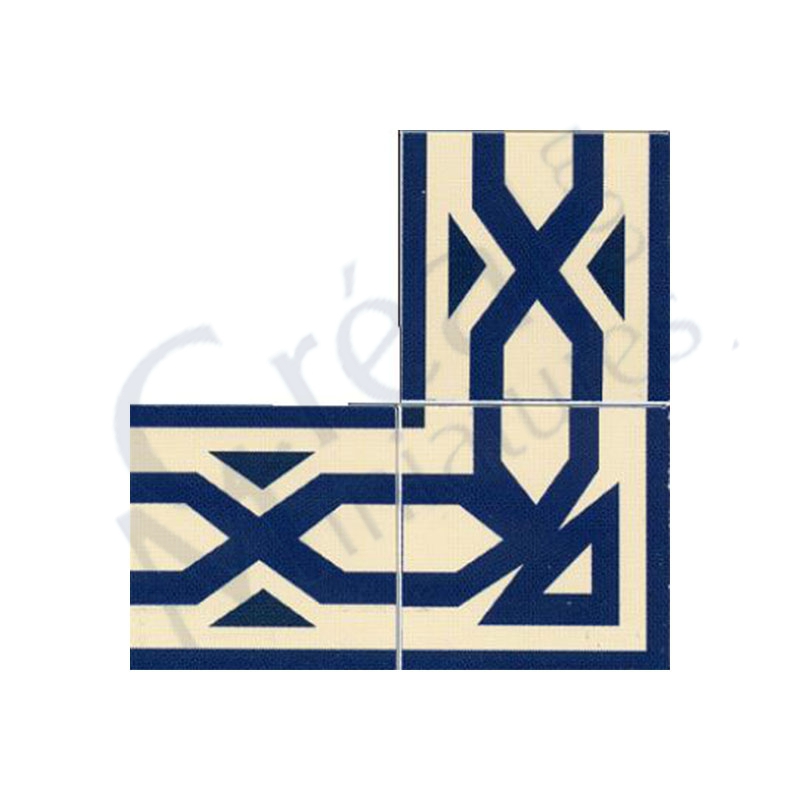 Borders for victorian floor tiles