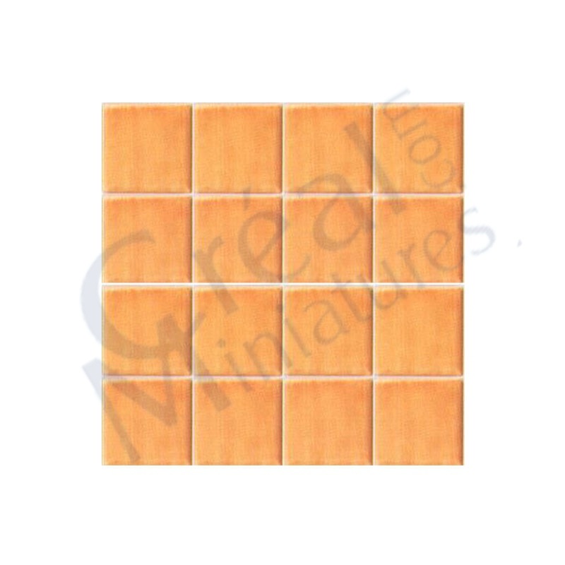 Carrelage mural PVC mordore orange