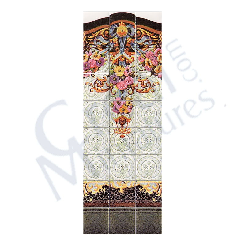 Wandfliese Jugendstil