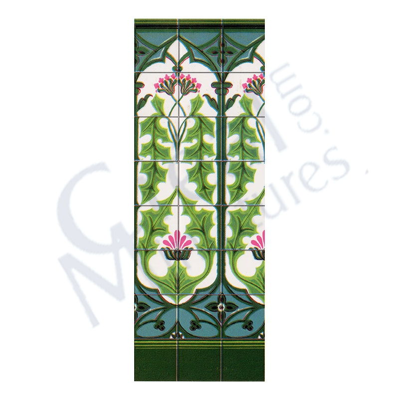 Wandfliese Jugendstil
