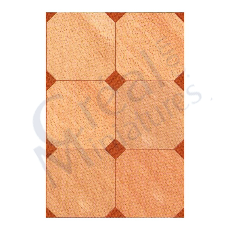 Parkett Karomuster gross PVC