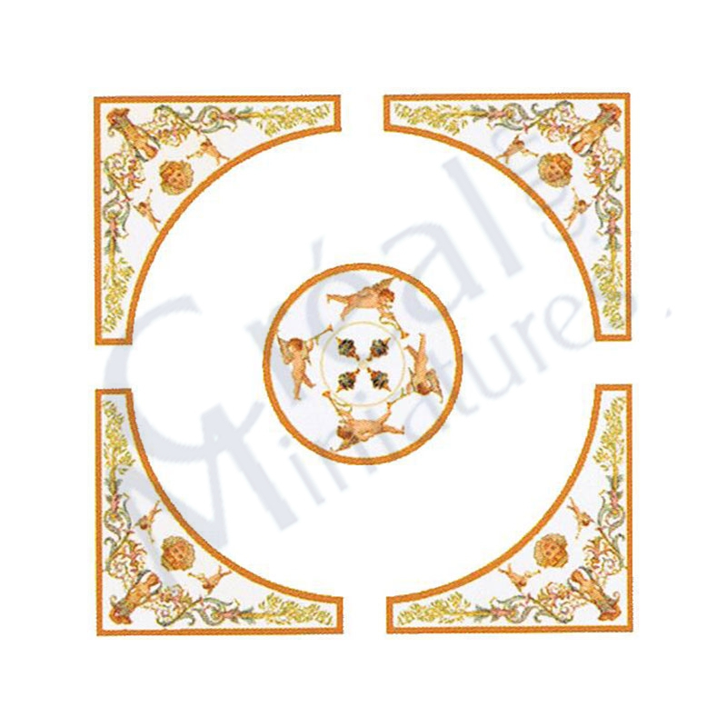 Zimmerdecke Dekoset fuer 34805