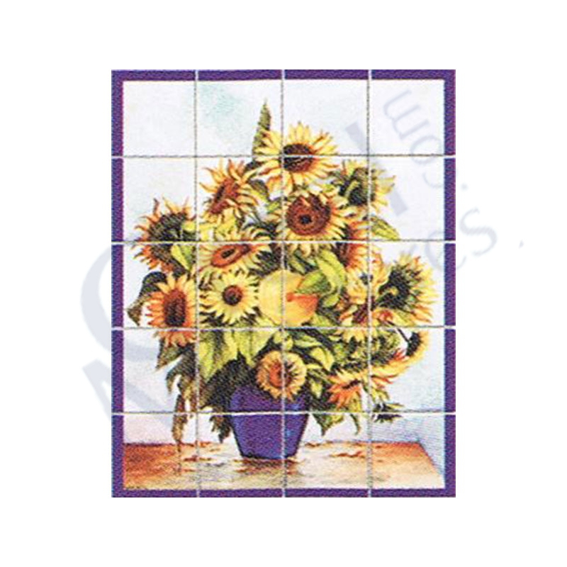 Fresco sunflowers