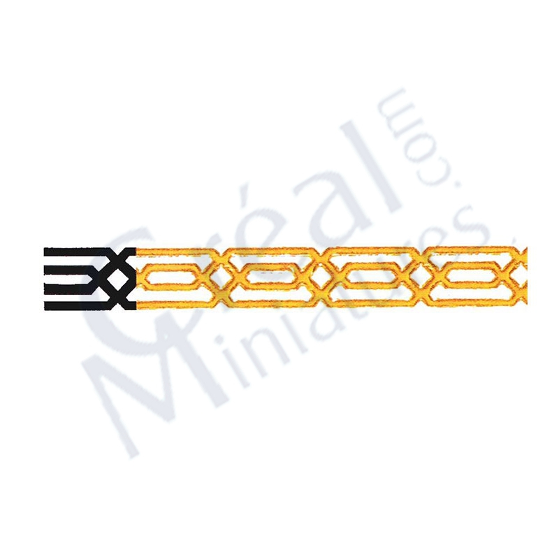 Friese 3D Karton weiss-gold