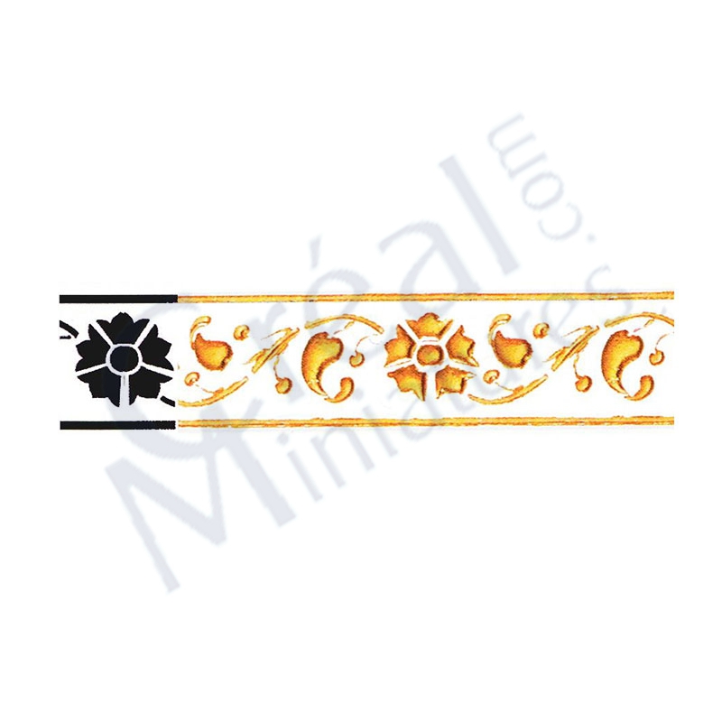 Friese 3D Karton weiss-gold