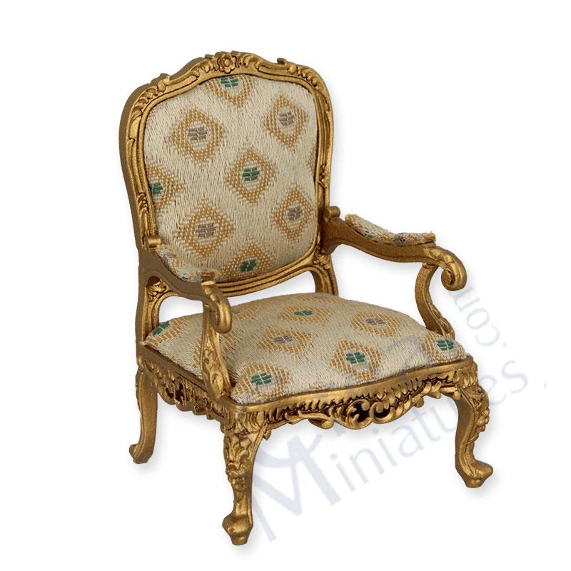 Sessel Louis XV gold