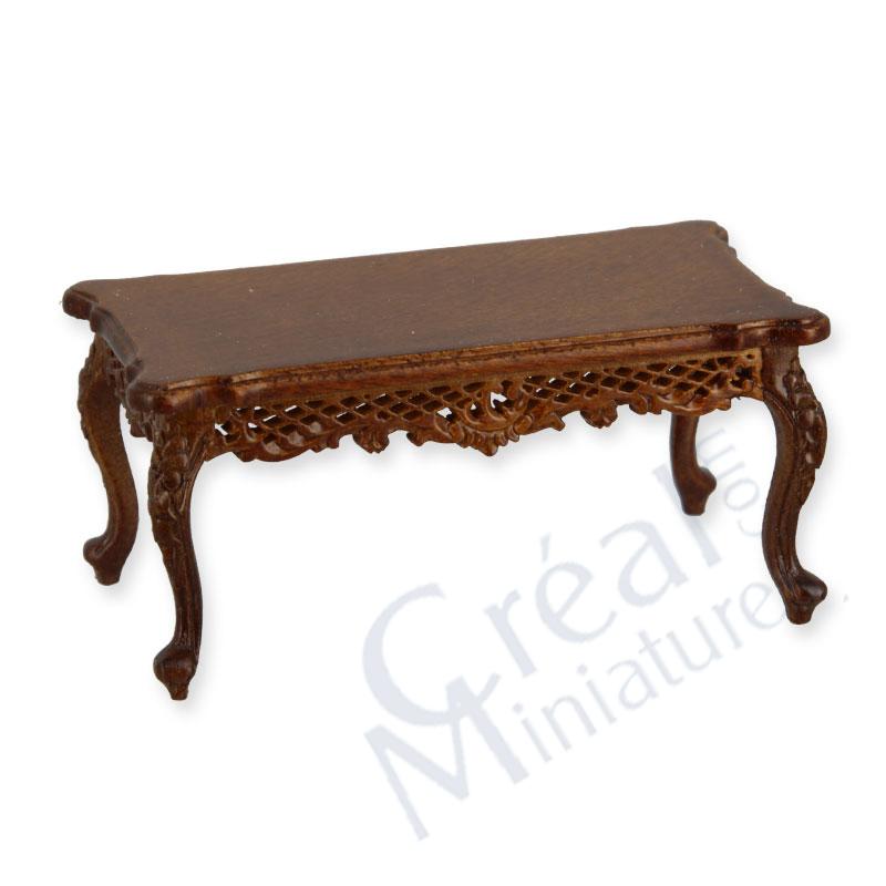 Coffee table Louis XV walnut