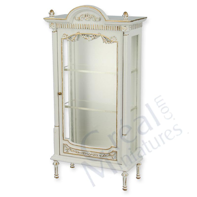Show case ivory, gold