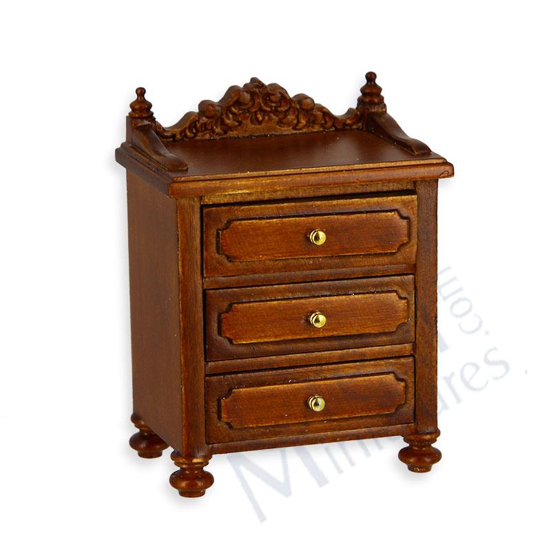 Bedstand Louis Philippe walnutt
