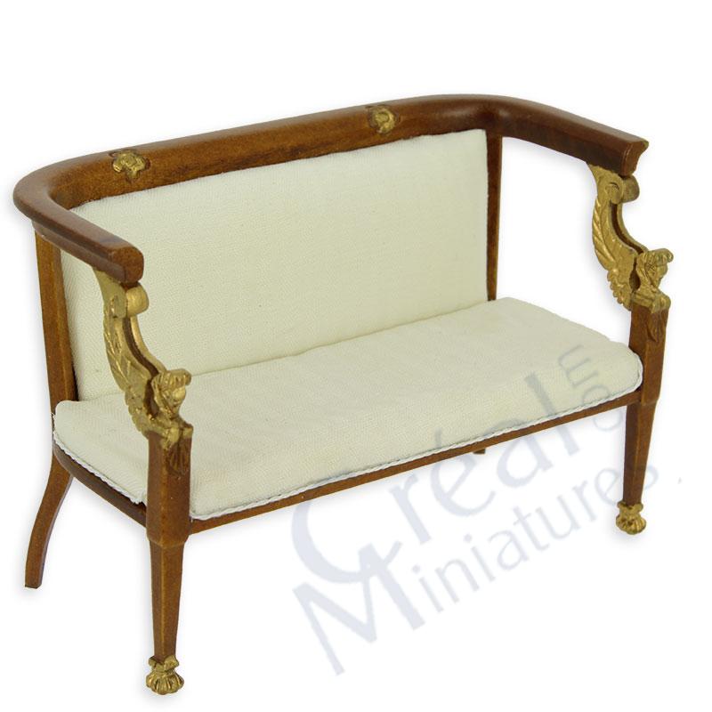 Sofa Empire walnut