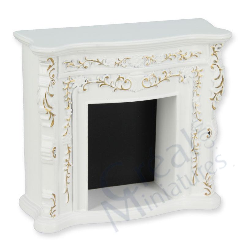 Fireplace  white