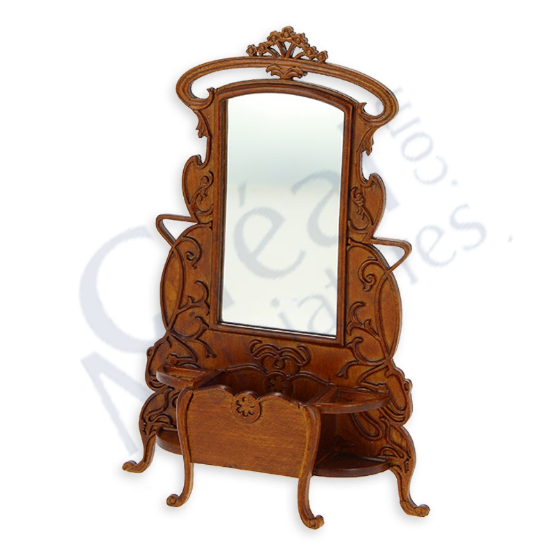Entry furniture Art Deco walnut