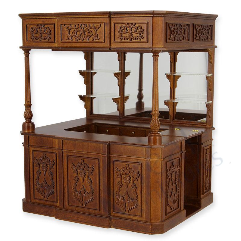 Bar set with miror and counter