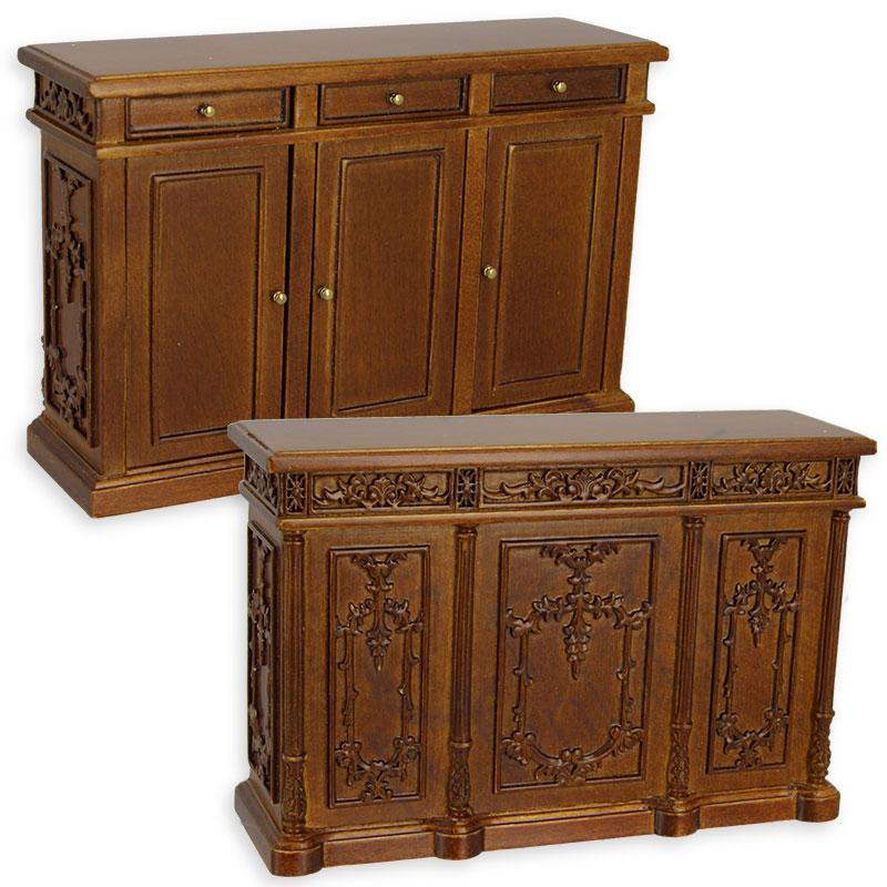 Bar counter walnut
