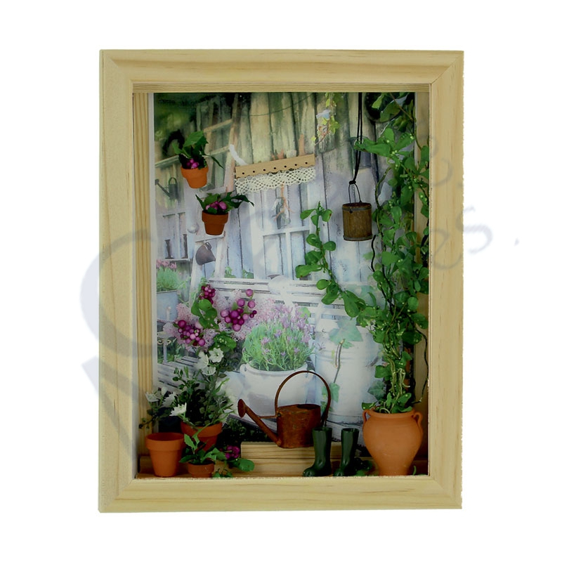 Kleine Vitrine, Garten