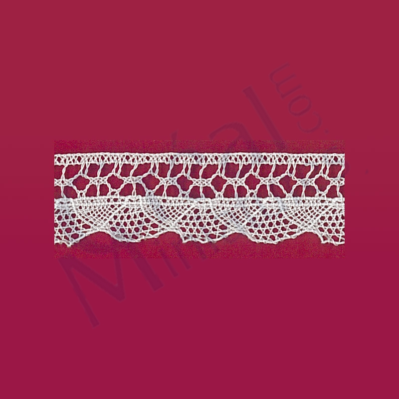 Rideau dentelle blanc