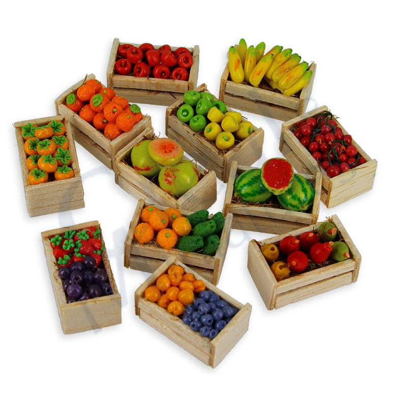 Fruites wooden crate