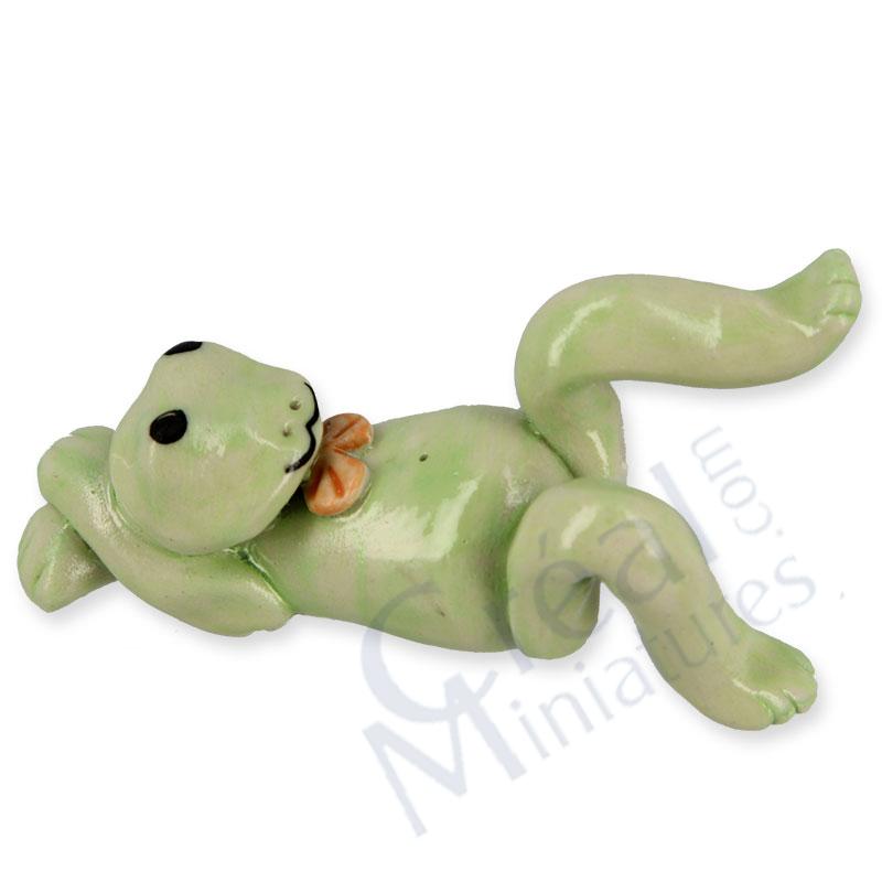 Grenouille en céramique