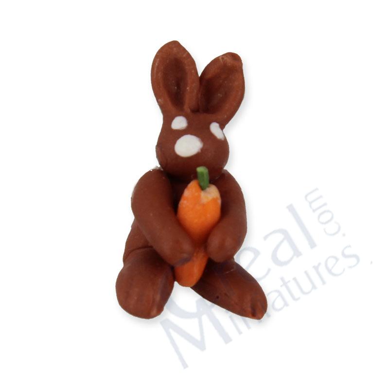 Mini cholocate bunny w.carot