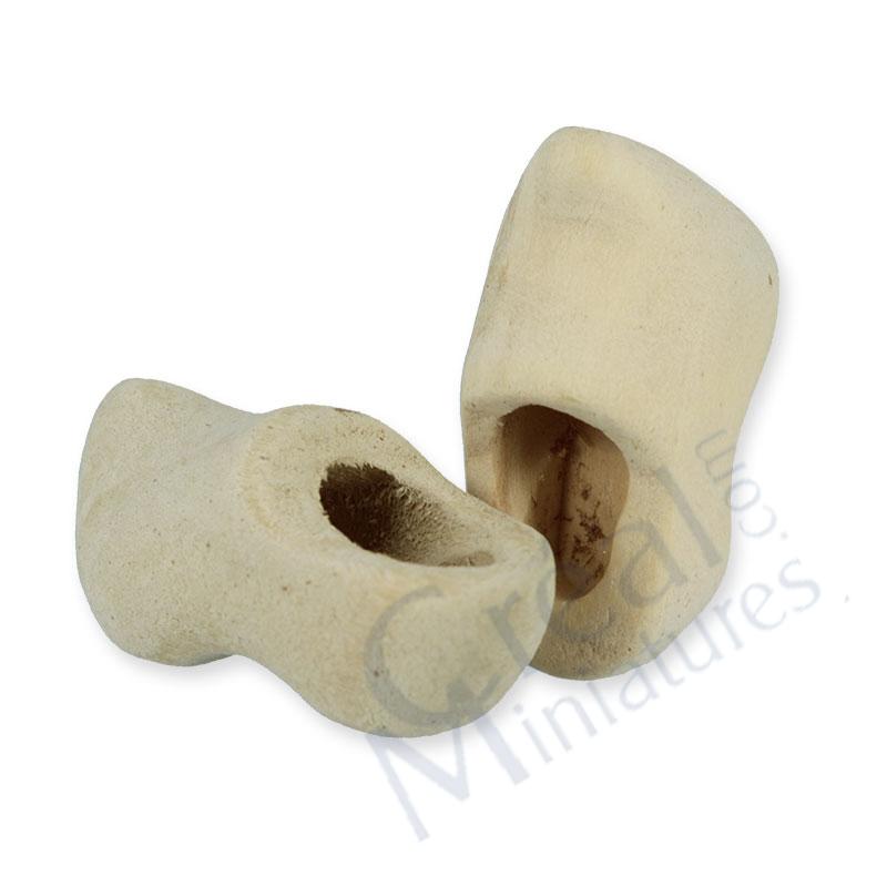 Wooden clogs (pair)