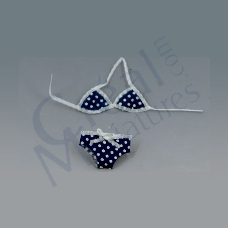 S/2 Bikini, Dark blue with white dots
