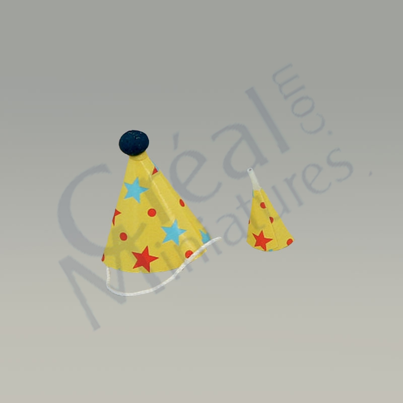 Party Hat and horn yellow