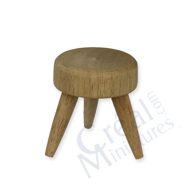 Tabouret en bois