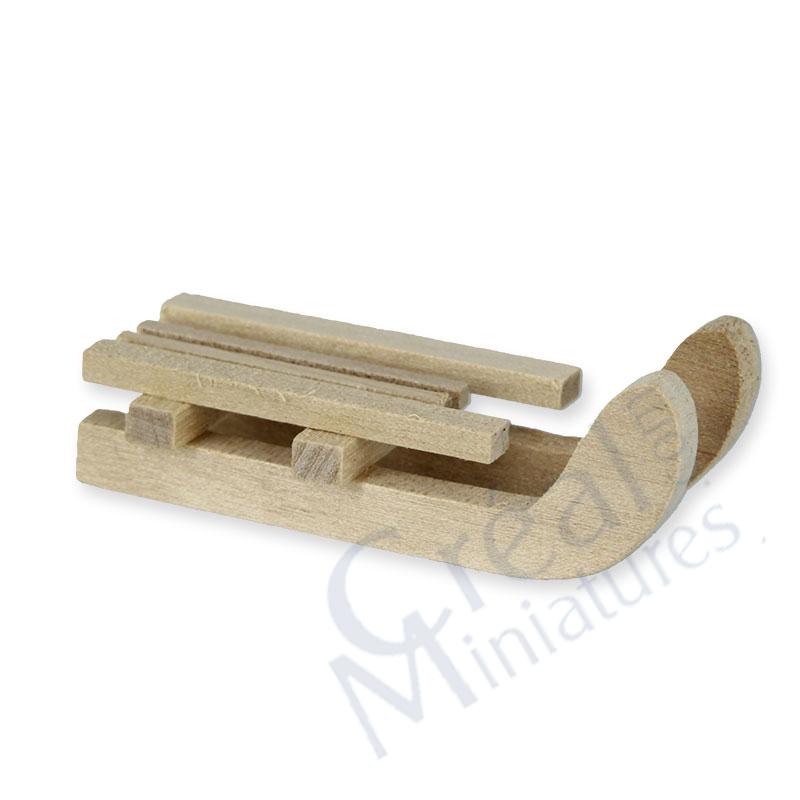 Wooden sledge