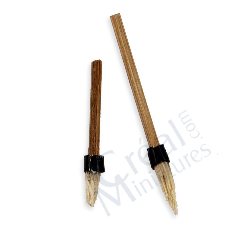 2 brushes ass.