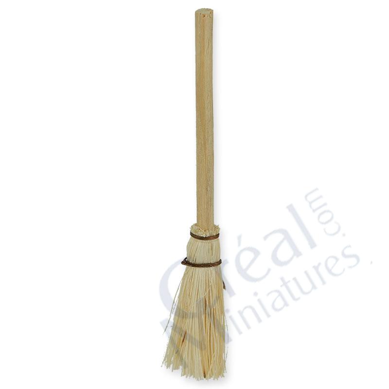Straw broom
