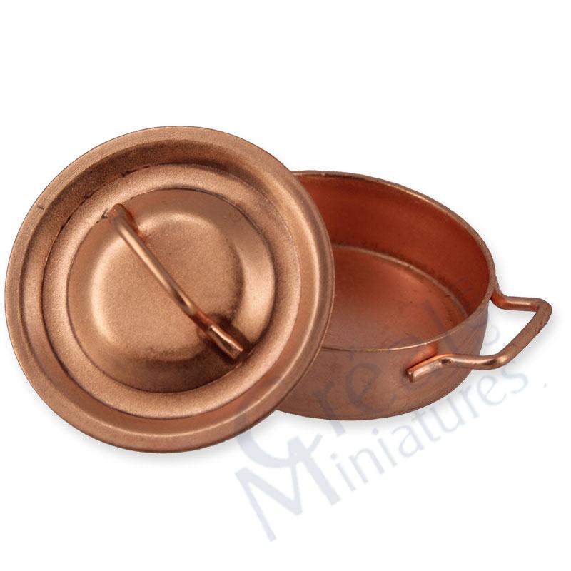 Low copper stewpot w/lid