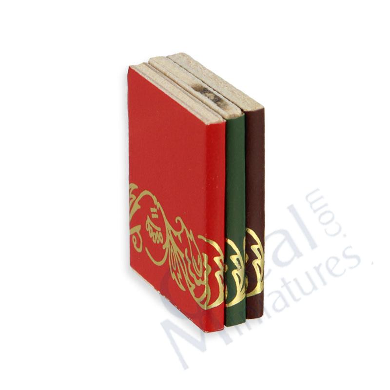 3 books (glued)