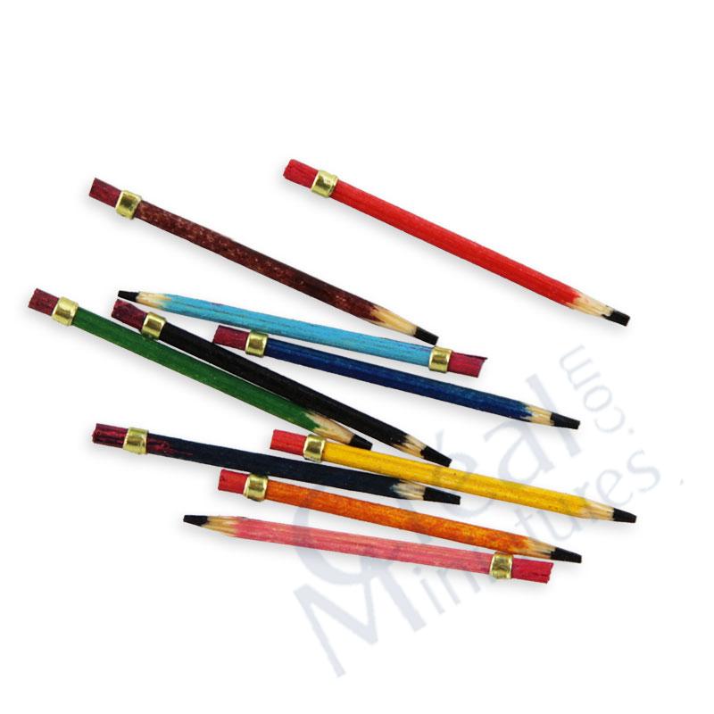 10 colored pencils