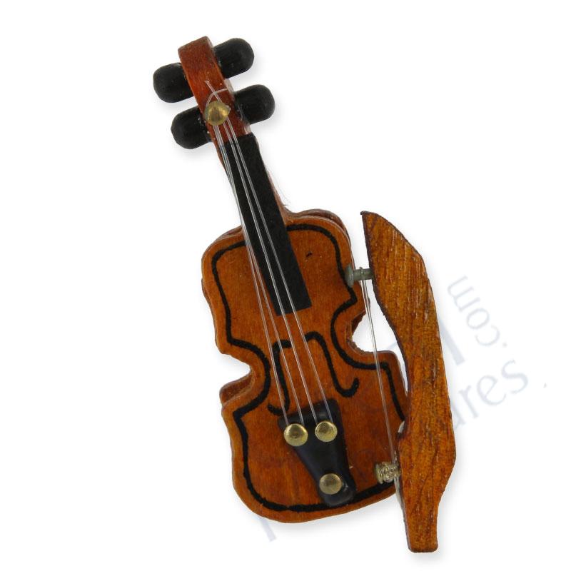 Violin with bow