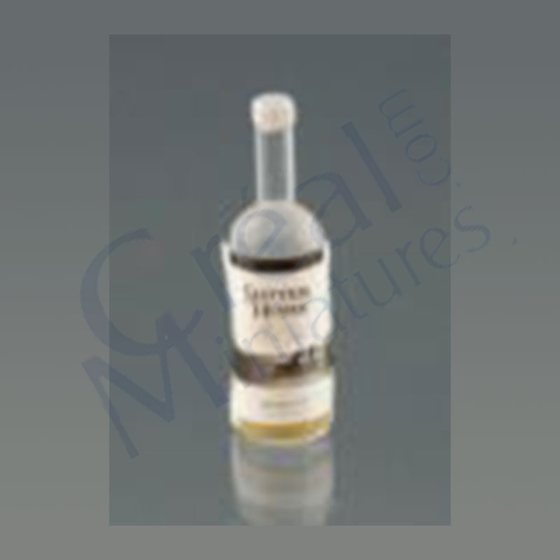 2 White wine bottle French label