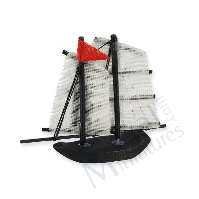 Segelboot 37mmH, 10/Btl