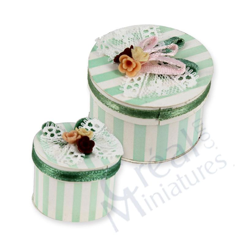 Hat boxes 2pcs