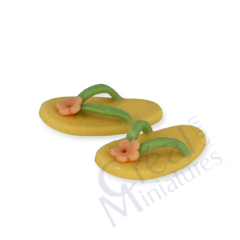 Yellow Flip-Flops