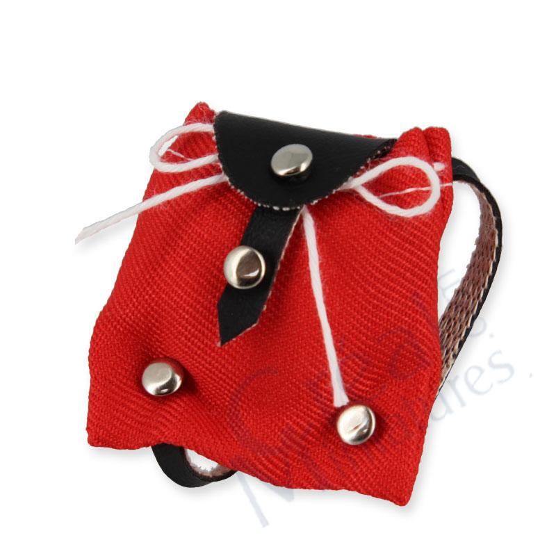Red rucksac