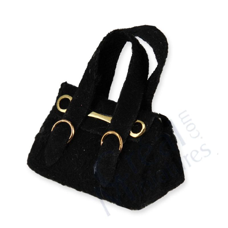 Black handbag