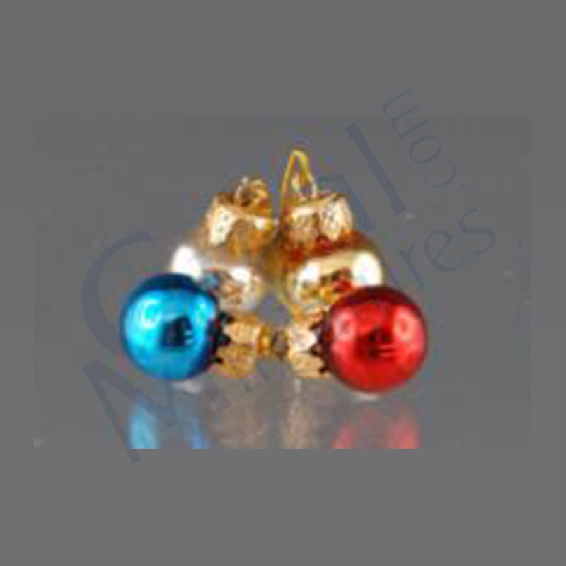 12 X'mas glass ball hanging ornament