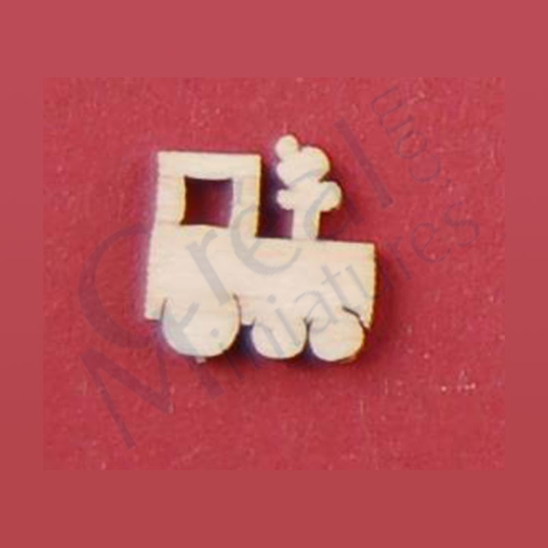 Mini wooden train