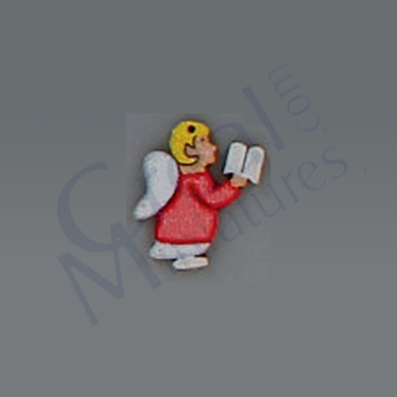 Mini item wood Angel book