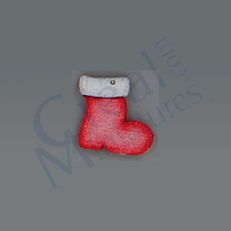 Mini sujet bois Botte